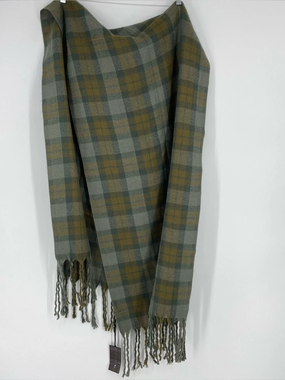 Torrid Outlander plaid scarf fringe wrap tartan